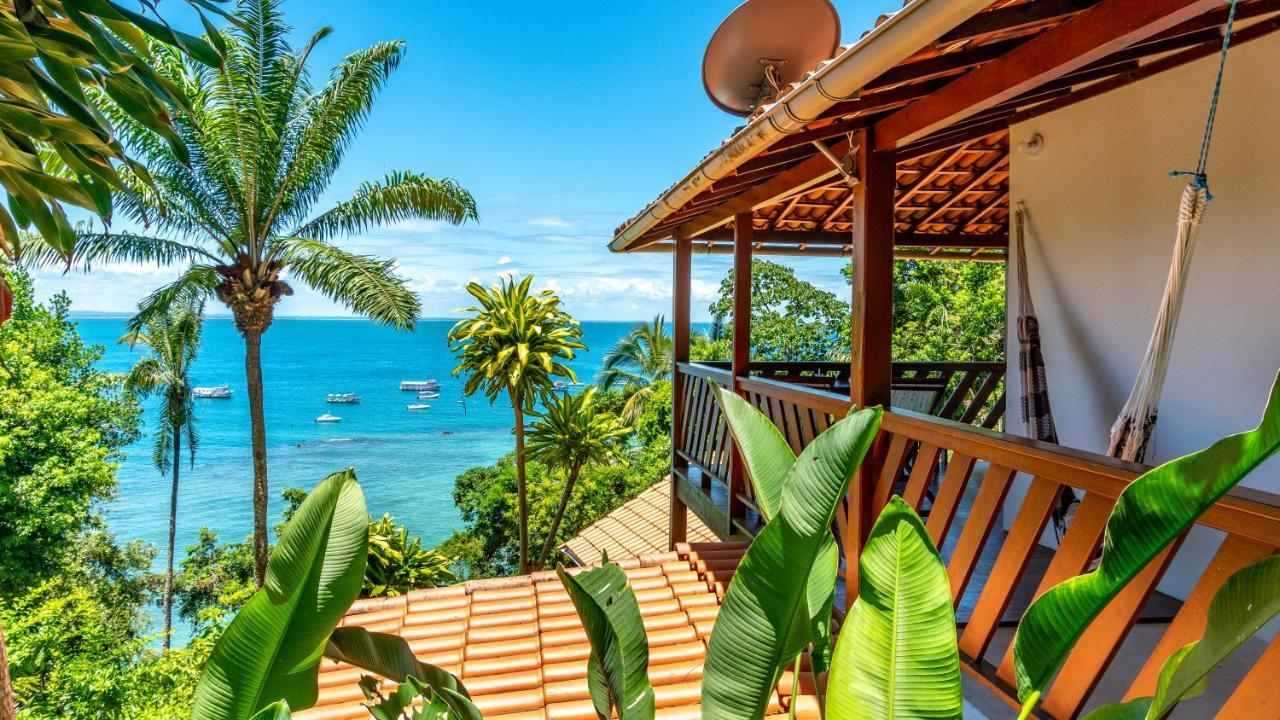Pousada Residence Vila Das Flores Morro de São Paulo Dış mekan fotoğraf